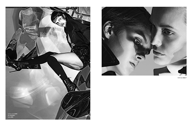 Nadia Leyman and Mariya Kudravtseva by Anvar Norov