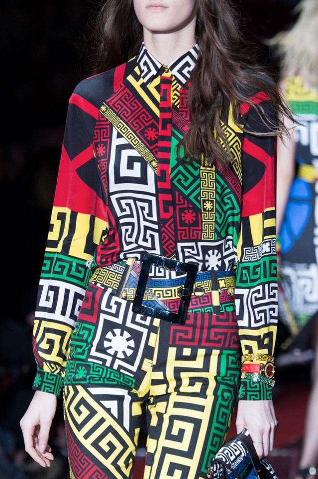 Versace осень-зима 2015