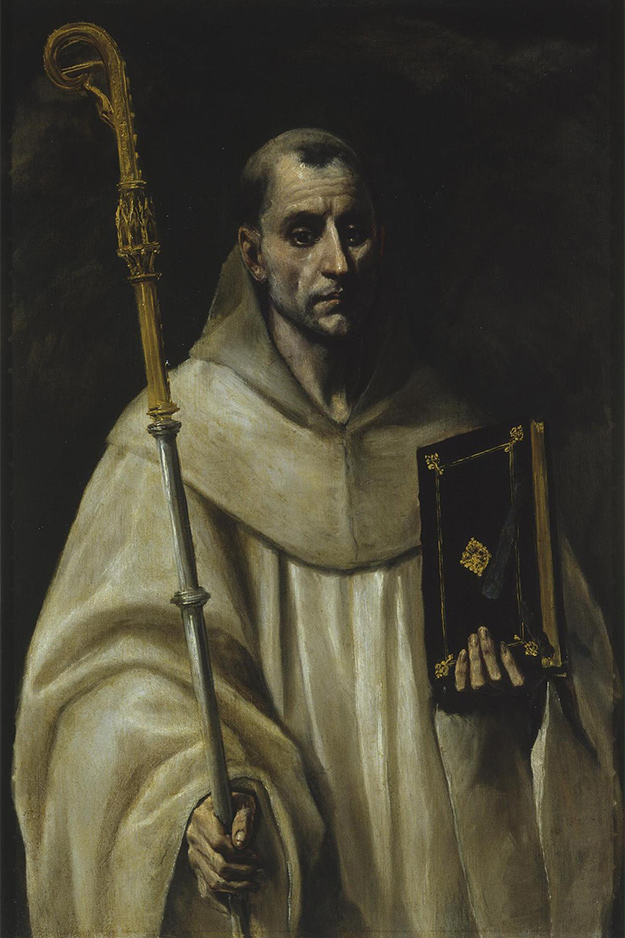 Эль Греко, «Святой Бернард»