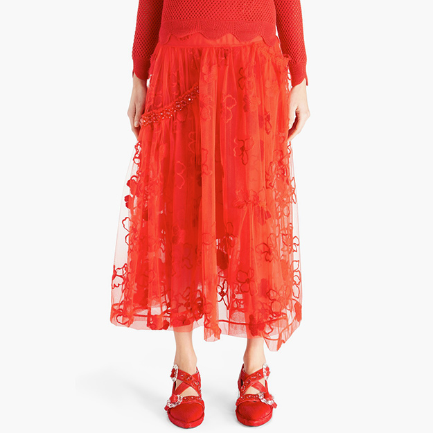 Юбка Simone Rocha, farfetch.com