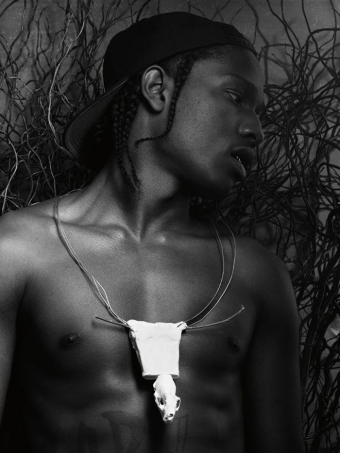 A$AP Rocky by Alexander Wang (Interview magazine march 2013)