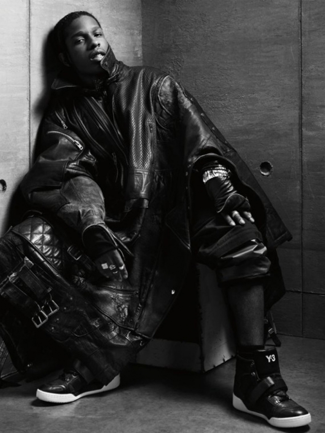 A$AP Rocky by Alexander Wang (Interview magazine march 2013)