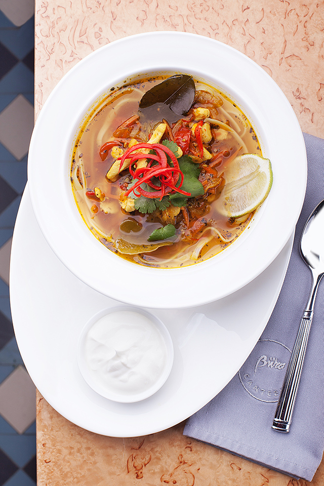 Азиатский куриный суп (430 р.)