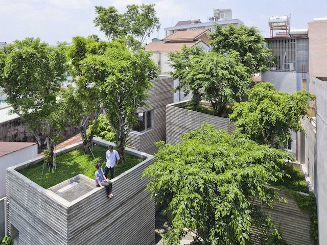 House for Trees по проекту Vo Trong Nghia Architects. Вьетнам