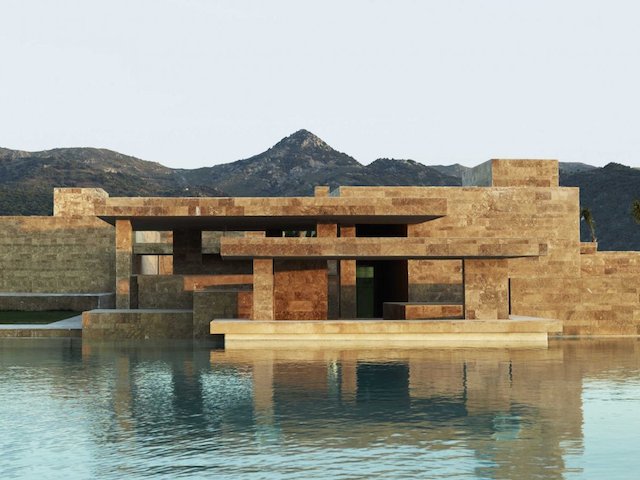 Комплекс Yalikavak Marina по проекту Emre Arolat Architects. Турция