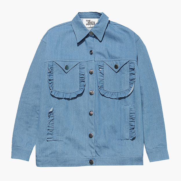 Джинсовая куртка The Whitepepper, kixbox.ru, 4 245 руб. (8 490 руб.)