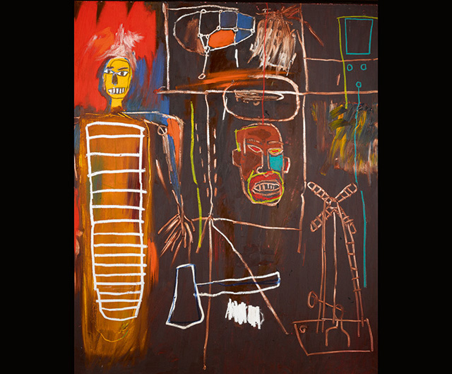 Jean-Michel Basquiat, Air Power, 1984