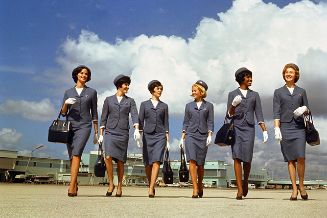 униформа Delta Air Lines 1965-1968