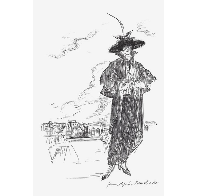 Иллюстрации Карла Лагерфельда