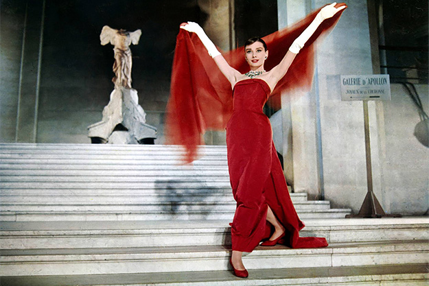 Одри Хепберн в фильме «Забавная мордашка»