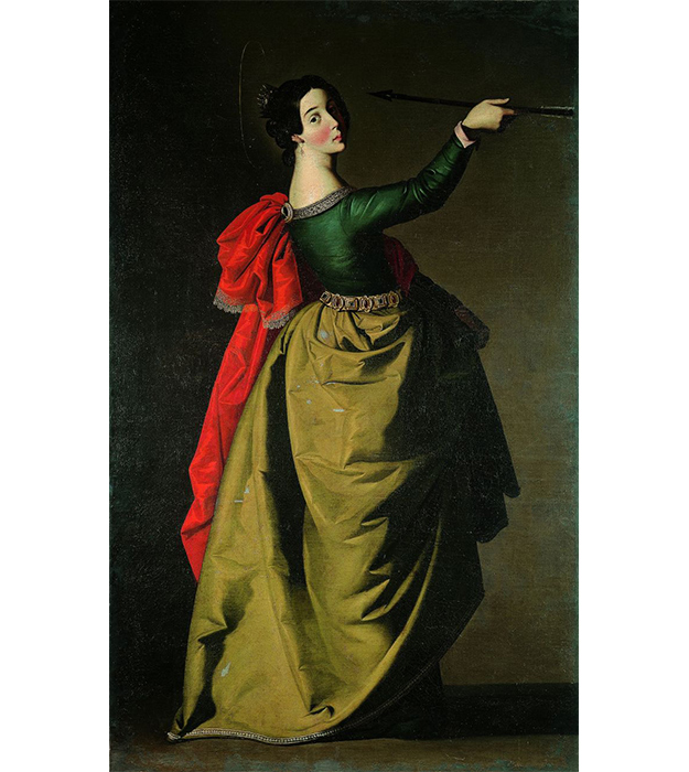 Франсиско де Сурбаран, «Святая Урсула» , 1635-1640