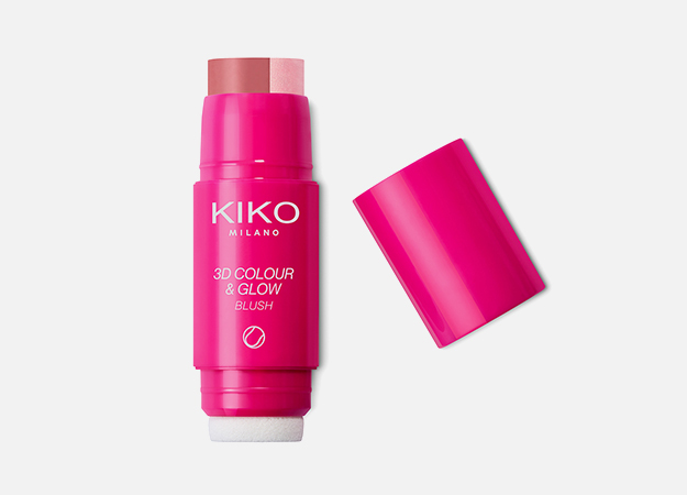 3D Colour & Glow Blush Kiko Milano, 900 руб.
