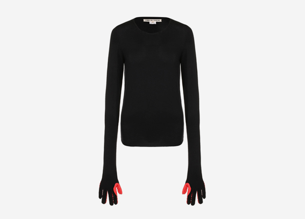 Comme des Garcons<p><a href=\"https://www.tsum.ru/catalog/svitery-2525/sherstyanoy_pulover_s_kruglym_vyrezom-5208885-color-chernyy.html\" target=\"_blank\" style=\"\">Tsum.ru</a></p>