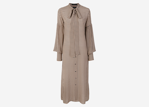 Платье, ROKH<p><a style=\"\" target=\"_blank\" href=\"https://www.farfetch.com/ru/shopping/women/rokh---item-12376968.aspx?storeid=9921&amp;from=listing&amp;tglmdl=1\">Farfetch</a></p>