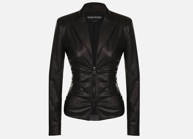 Куртка, Tom Ford<p><a style=\"\" target=\"_blank\" href=\"https://www.tsum.ru/catalog/kurtki-2506/pritalennaya_kozhanaya_kurtka_s_v_obraznym_vyrezom-5191091-color-chernyy.html\">ЦУМ</a></p>