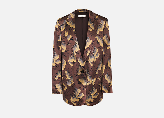Пиджак, Dries van Noten<p><a style=\"\" target=\"_blank\" href=\"https://www.tsum.ru/catalog/zhakety-2505/_i_g_i_i_-5261618-color-korichnevyy.html\">ЦУМ</a></p>