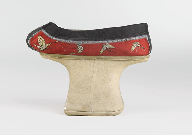 Chinese. Manchu Woman's Shoe, Qing Dynasty, 19th century