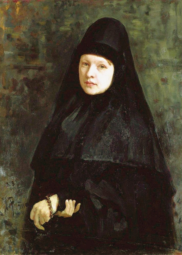 Илья Репин, «Монахиня»