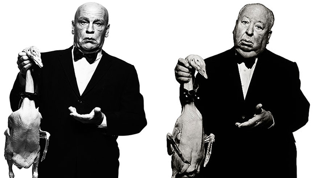 Sandro Miller, Albert Watson / Alfred Hitchcock with Goose (1973), 2014