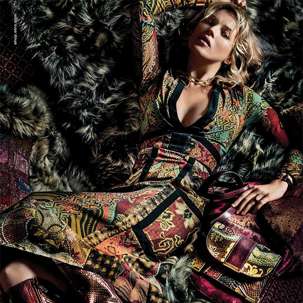 Кейт Мосс для Etro