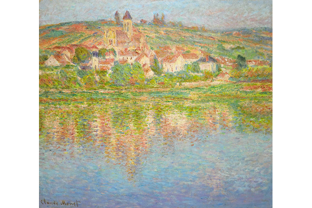 «The Seine at Vétheuil» 1901
