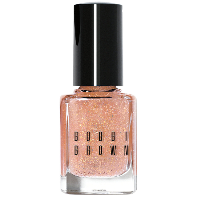 Оттенок Bare Peach, лак Glitter Nail Polish, Bobbi Brown