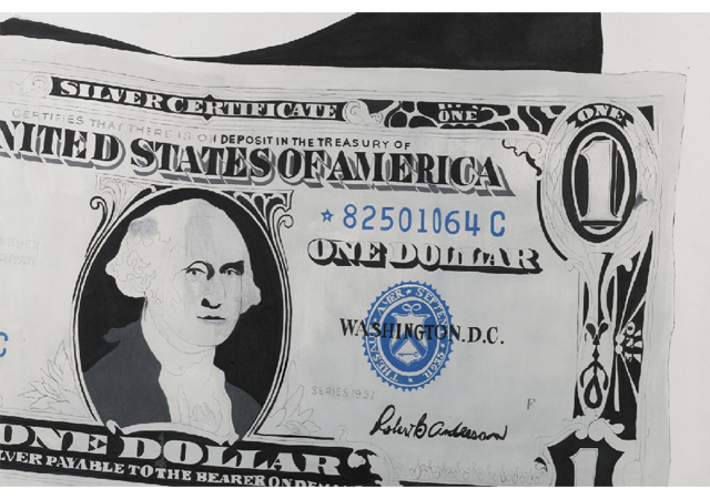 Энди Уорхол, «Один доллар», 1962