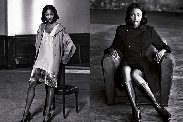 Naomi Campbell for Prada A/W 1994