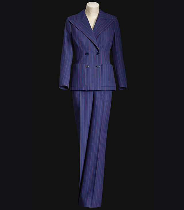 Брючный костюм из коллекции Yves Saint Laurent Haute Couture весна-лето 1971