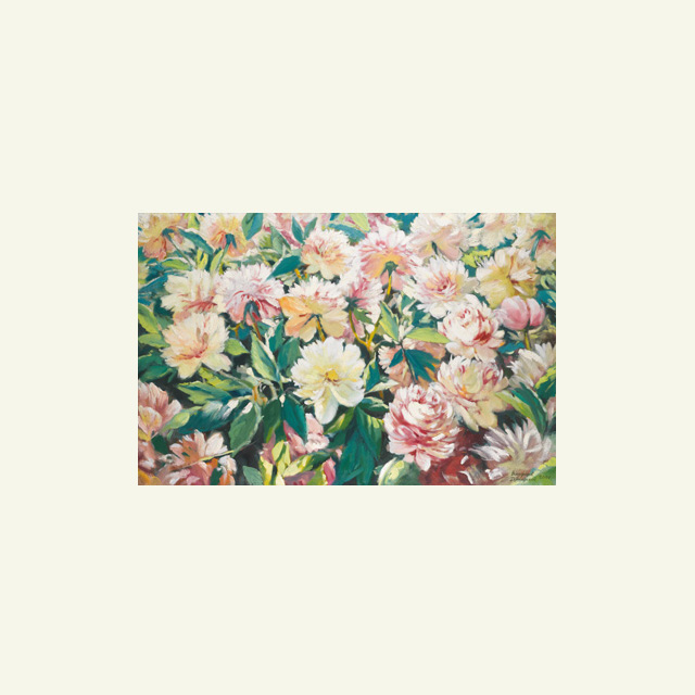 Дубоссарский и Виноградов. \"Пионы\", 2001. Эстимейт: £40-60 тысяч