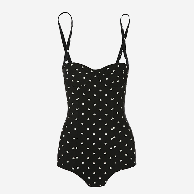 Купальник Dolce & Gabbana. Было - 34 050 рублей. Стало - 23 850 рублей.