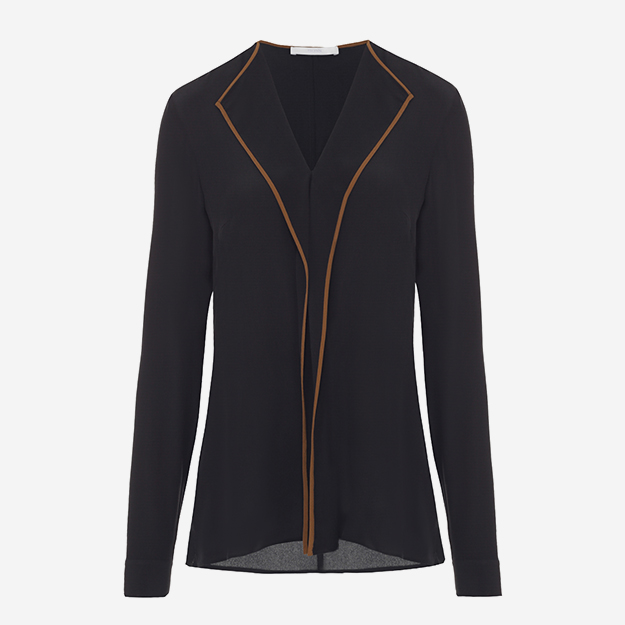 Шелковый топ Hugo. Было - 21 000 рублей. Стало - 10 500 рублей.