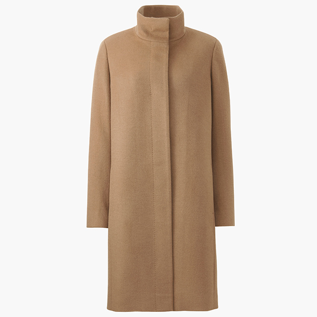 Женское пальто из смесового кашемира, Uniqlo