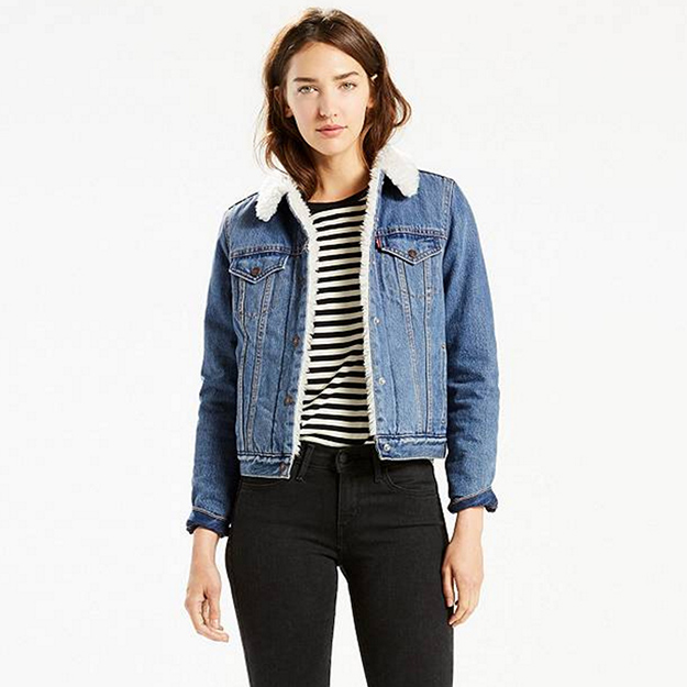 Утепленная куртка Sherpa Trucker