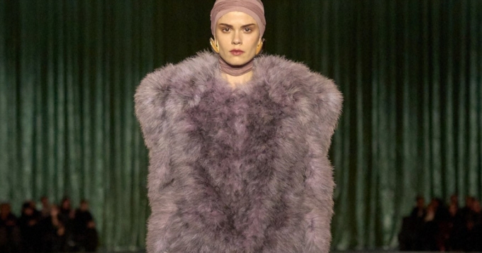 Saint Laurent, коллекция осень-зима 2024