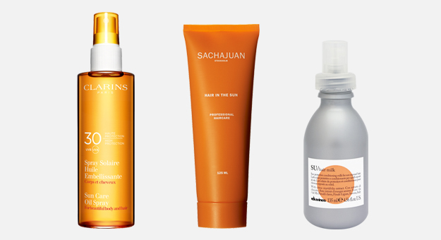 Спреи, молочко и другие средства для защиты волос от солнца