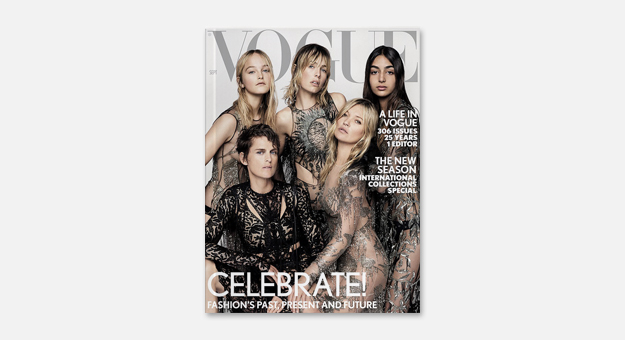 Александра Шульман выпустила свой последний номер британского Vogue