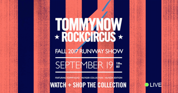 Прямая трансляция Tommy Hilfiger осень-зима 2017