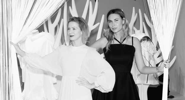 Гости открытия выставки Vika Gazinskaya в ЦУМе