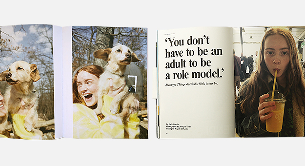 Сэди Синк: «Не надо быть взрослым, чтобы стать ролевой моделью»