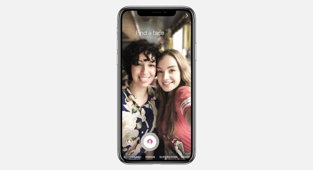 Instagram создал портретный режим для съемки Stories
