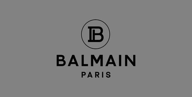Balmain представил обновленный логотип
