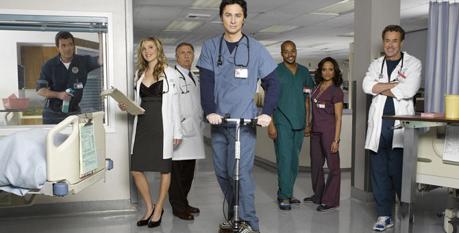 Зак Брафф намекнул на возрождение сериала «Клиника»