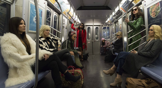 Появилось первое фото со съемок фильма «8 подруг Оушена»