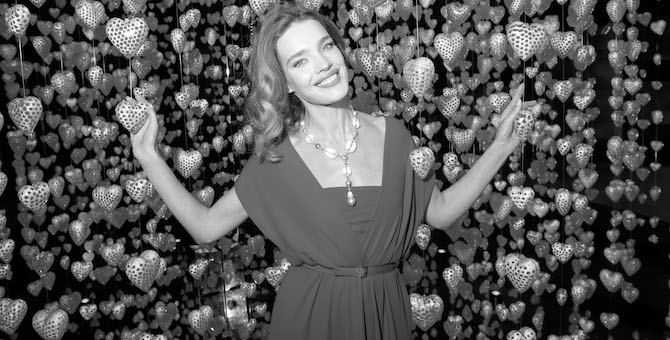 Наталья Водянова на Love Ball Arabia в Дохе