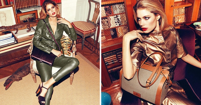 Даутцен Крез в весенне-летней кампании Bruno Magli