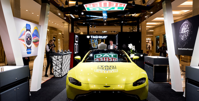 TAG Heuer открыл новый бутик в «Крокус сити молле»