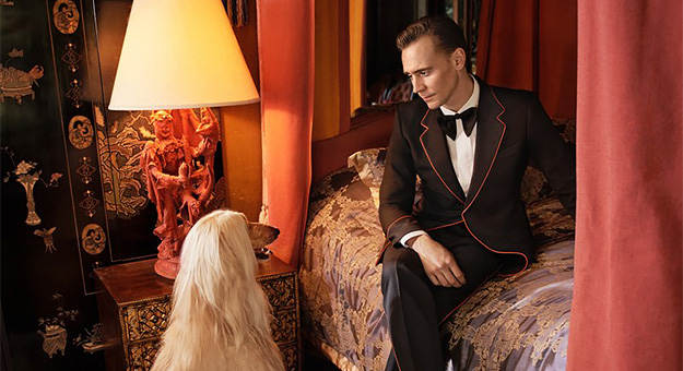 Том Хиддлстон снялся для Gucci