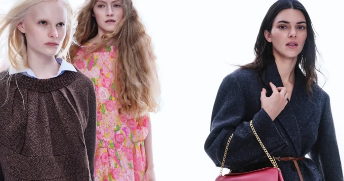 Кендалл Дженнер снялась в рекламной кампании Prada осень-зима 2025