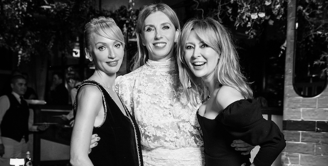 Светлана Бондарчук, Дина Хабирова, Наталья Дубовицкая и другие гости предновогодней вечеринки в BURO.TSUM